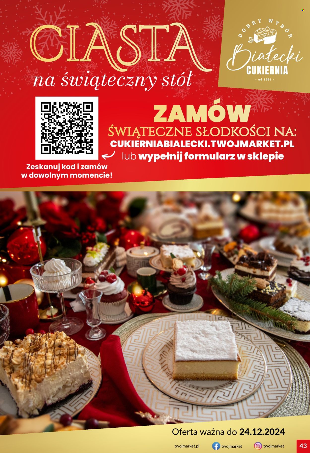 Leták Twój Market - 4.12.2024 - 10.12.2024. Strana 43