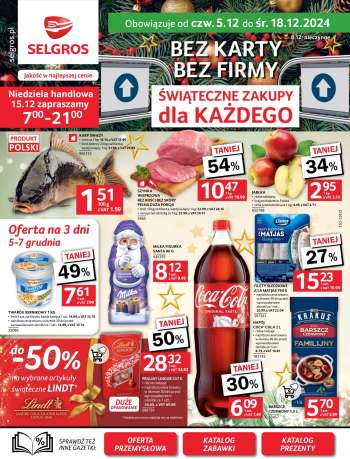 Gazetka Selgros - 5.12.2024 - 18.12.2024.