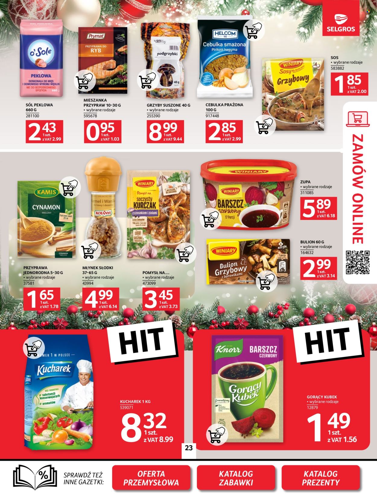 Gazetka Selgros - 5.12.2024 - 18.12.2024. Strona 23