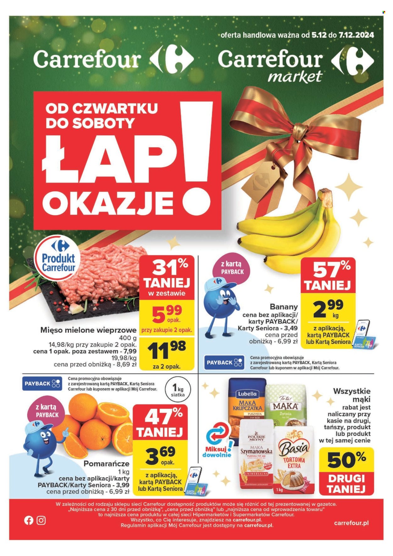 Gazetka Carrefour - 5.12.2024 - 7.12.2024. Strona 1