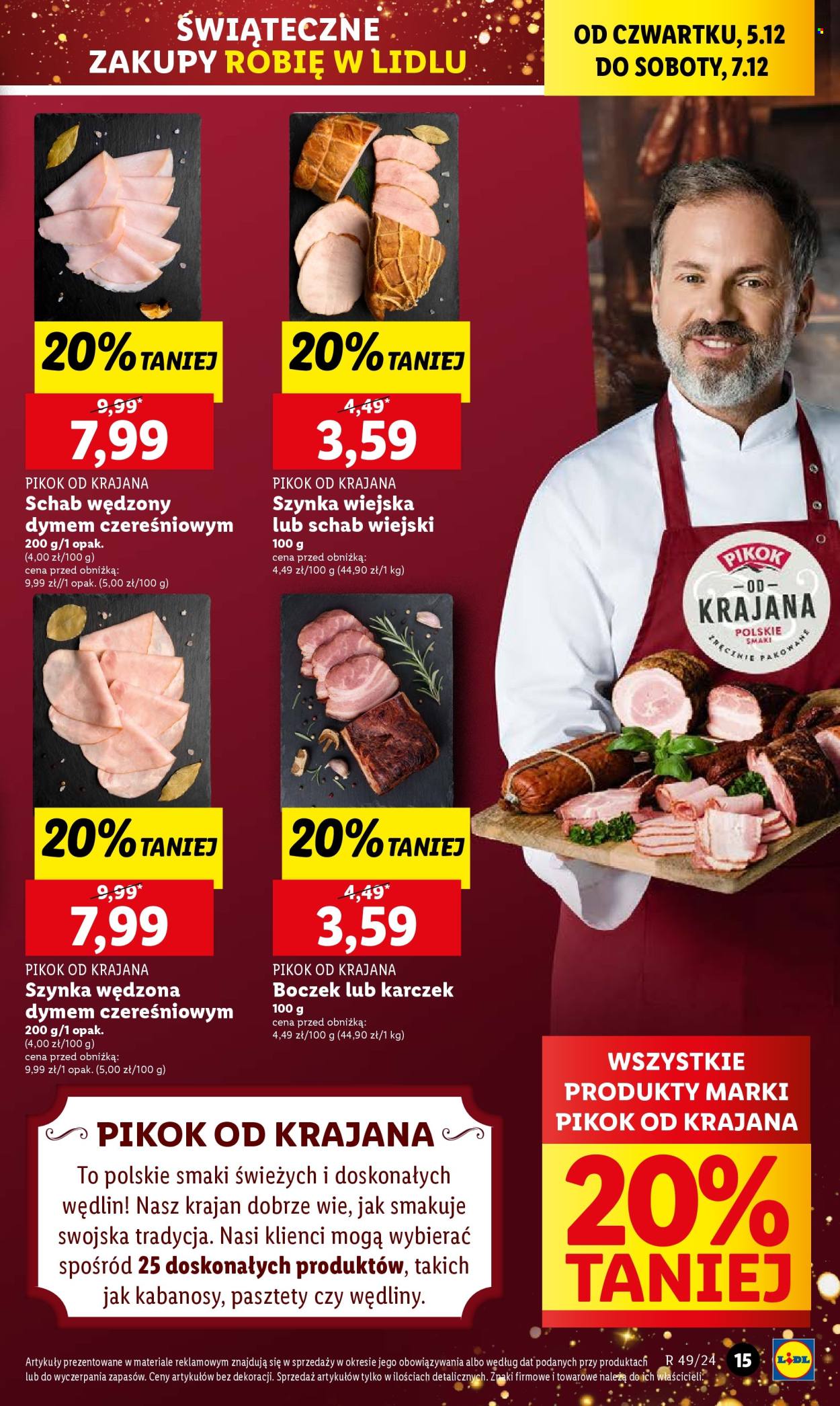 Gazetka Lidl - 5.12.2024 - 7.12.2024. Strona 15