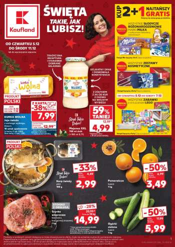 Gazetka Kaufland - 5.12.2024 - 11.12.2024.