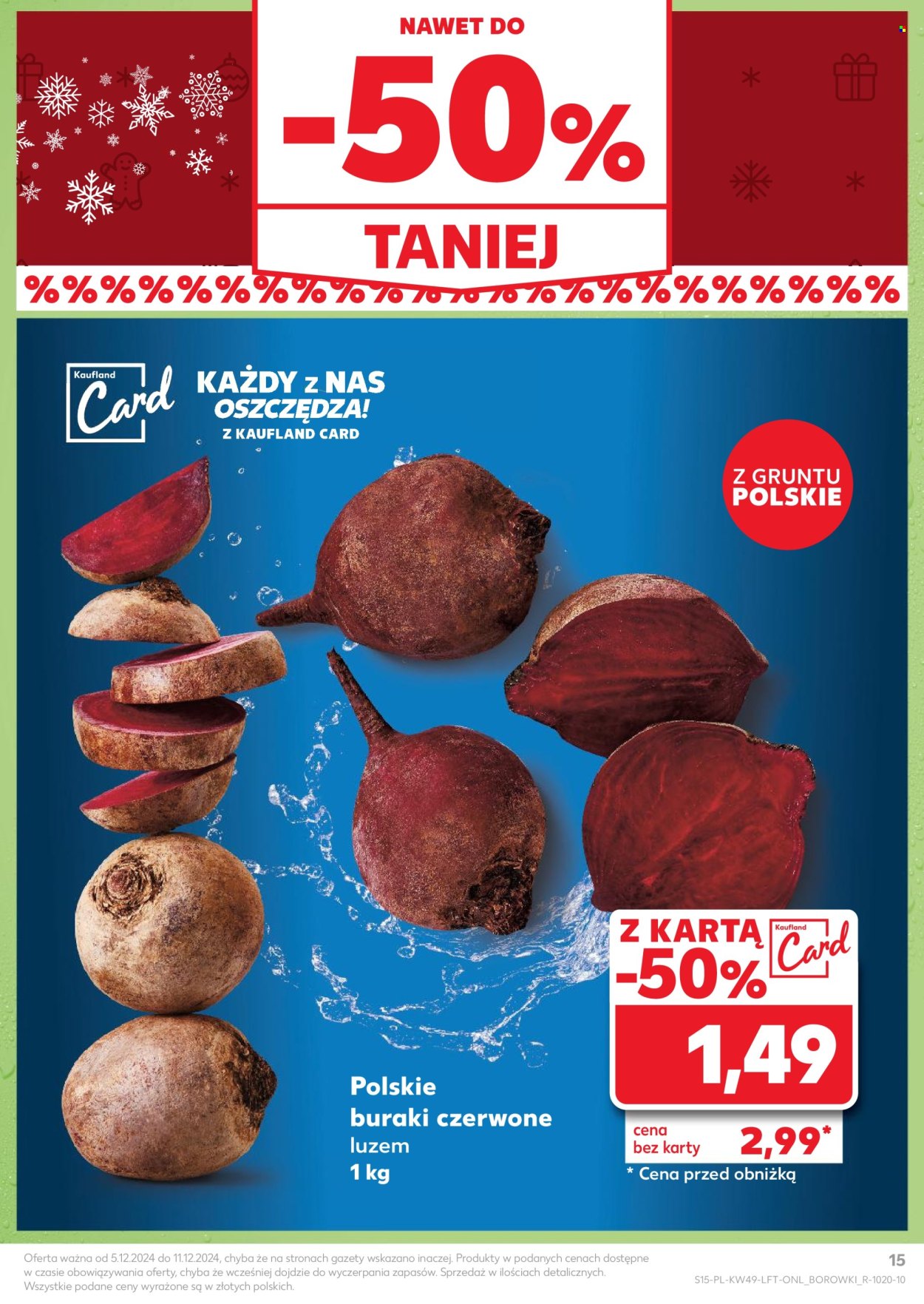Gazetka Kaufland - 5.12.2024 - 11.12.2024. Strona 15