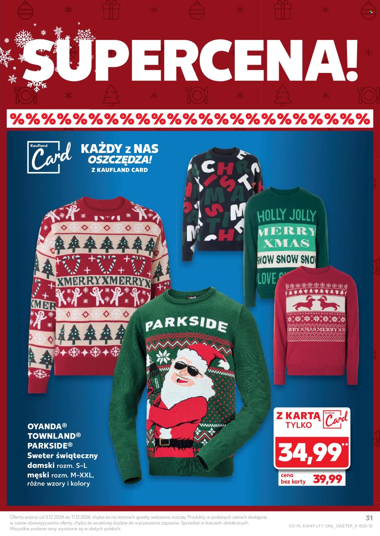Gazetka Kaufland - 5.12.2024 - 11.12.2024. Strona 31