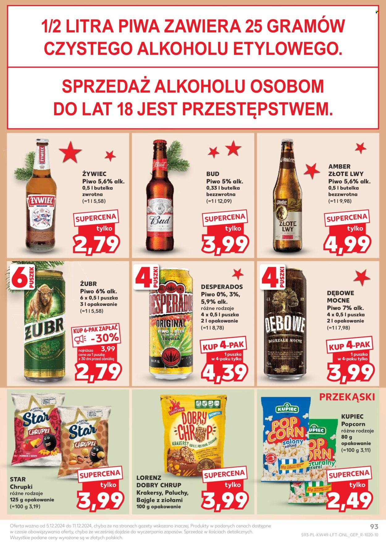 Gazetka Kaufland - 5.12.2024 - 11.12.2024. Strona 93