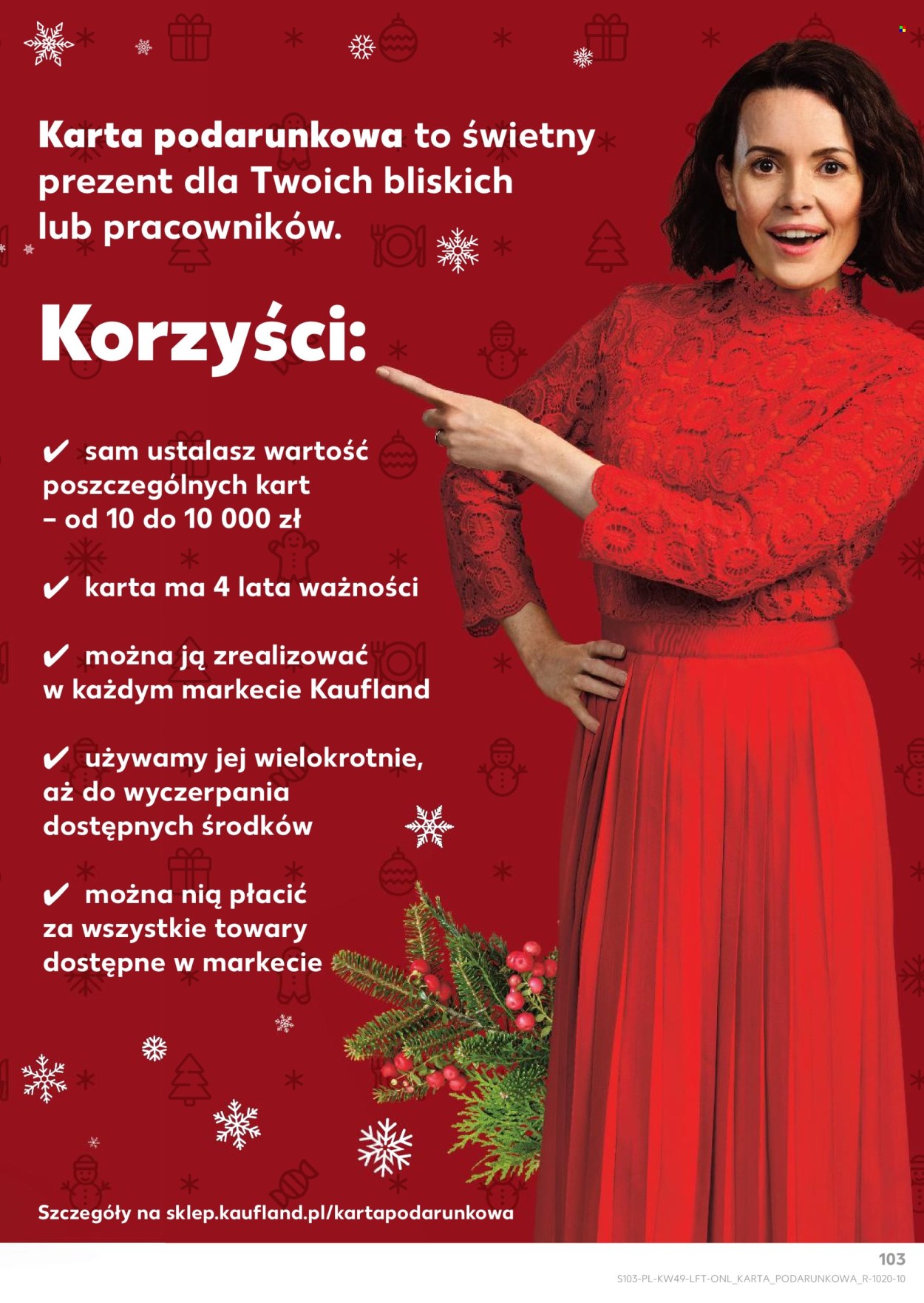 Gazetka Kaufland - 5.12.2024 - 11.12.2024. Strona 103