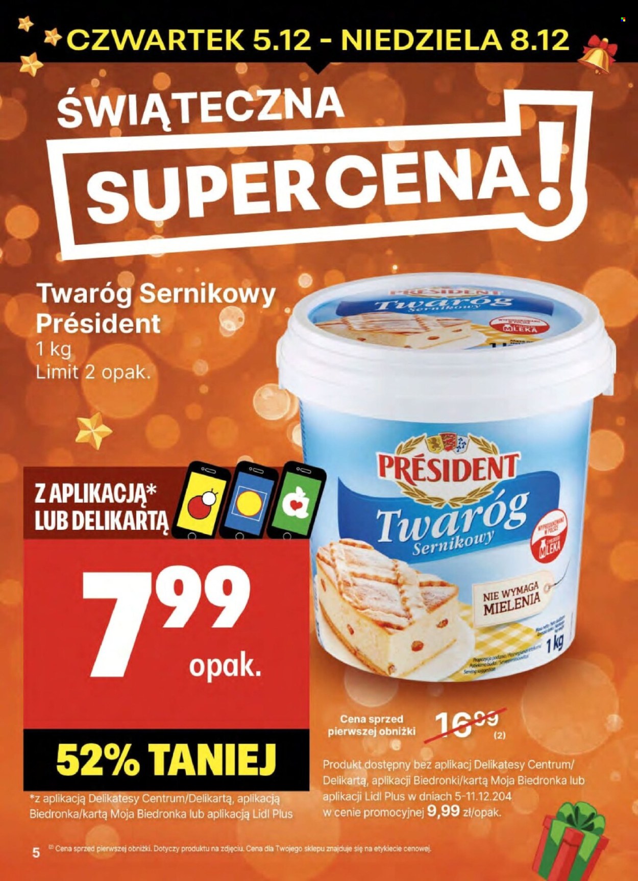 Leták Delikatesy Centrum - 5.12.2024 - 11.12.2024. Strana 5