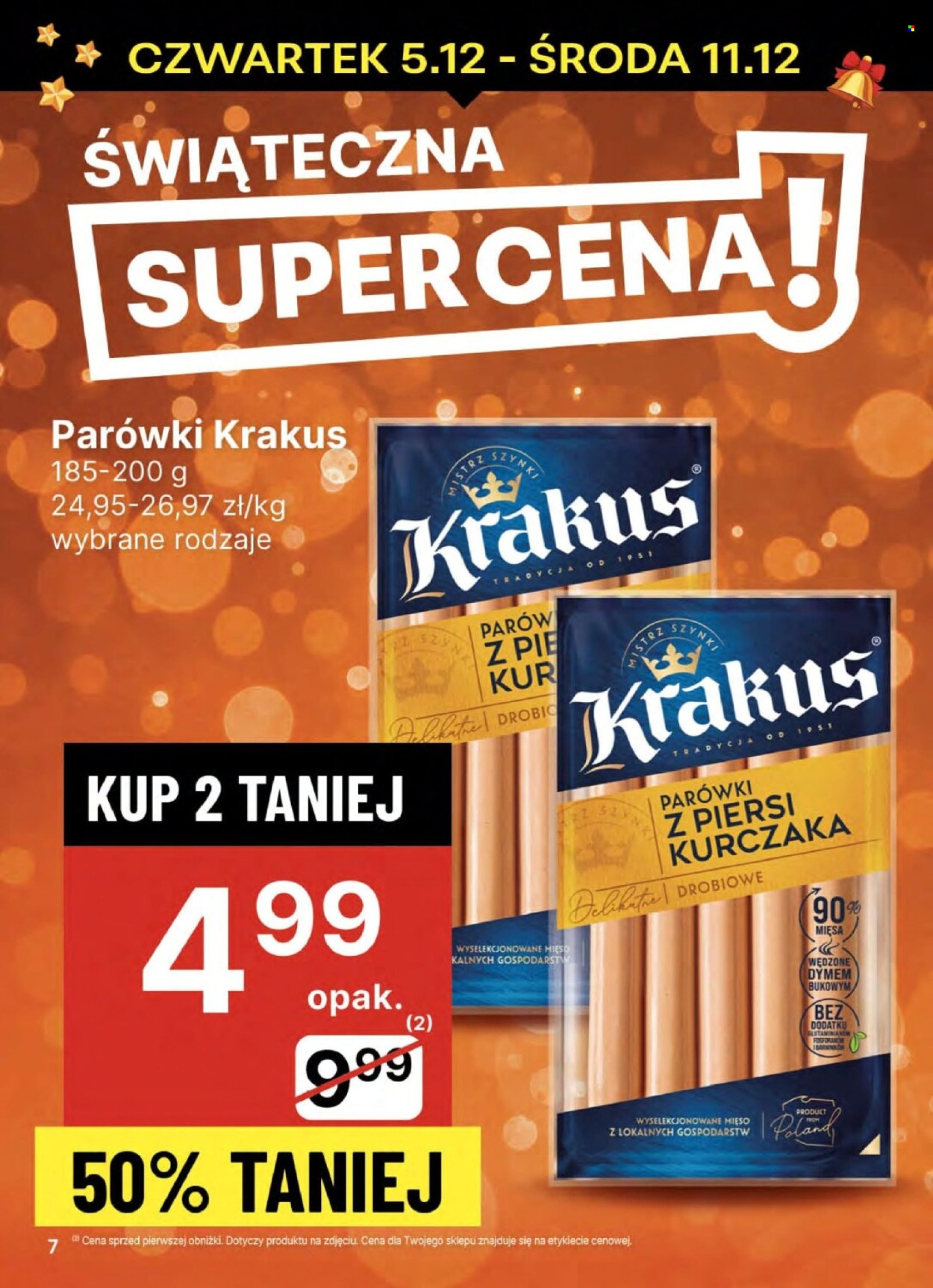 Gazetka Delikatesy Centrum - 5.12.2024 - 11.12.2024. Strona 7