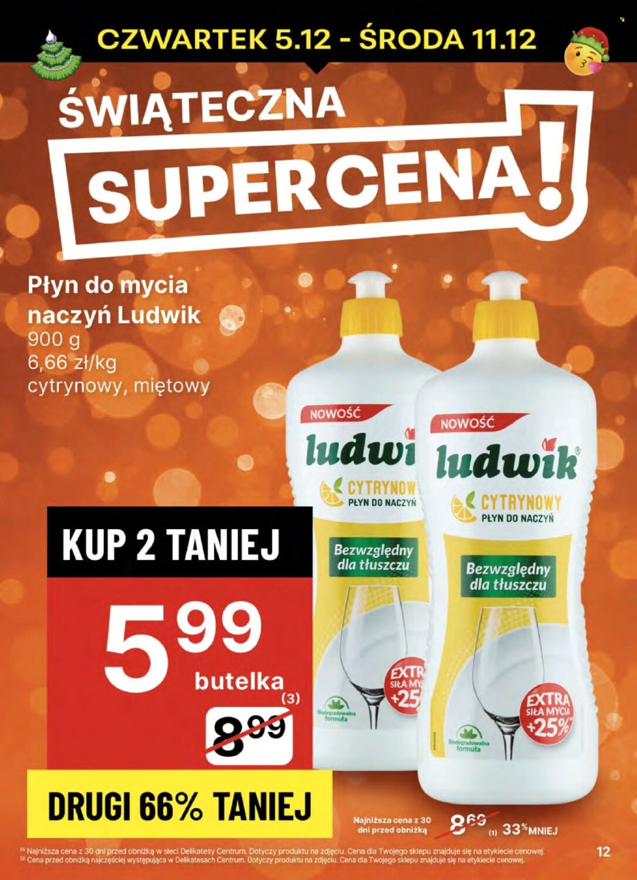 Gazetka Delikatesy Centrum - 5.12.2024 - 11.12.2024. Strona 12