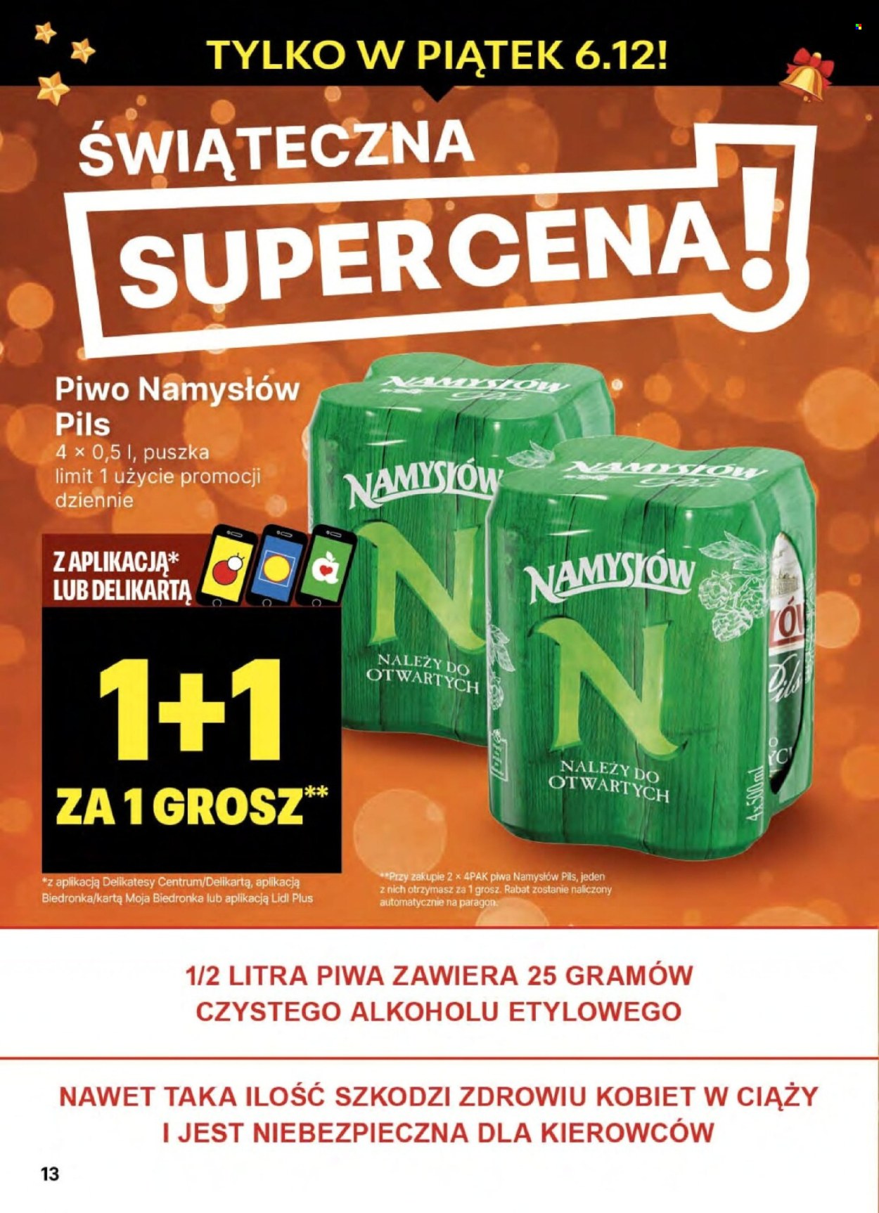 Gazetka Delikatesy Centrum - 5.12.2024 - 11.12.2024. Strona 13