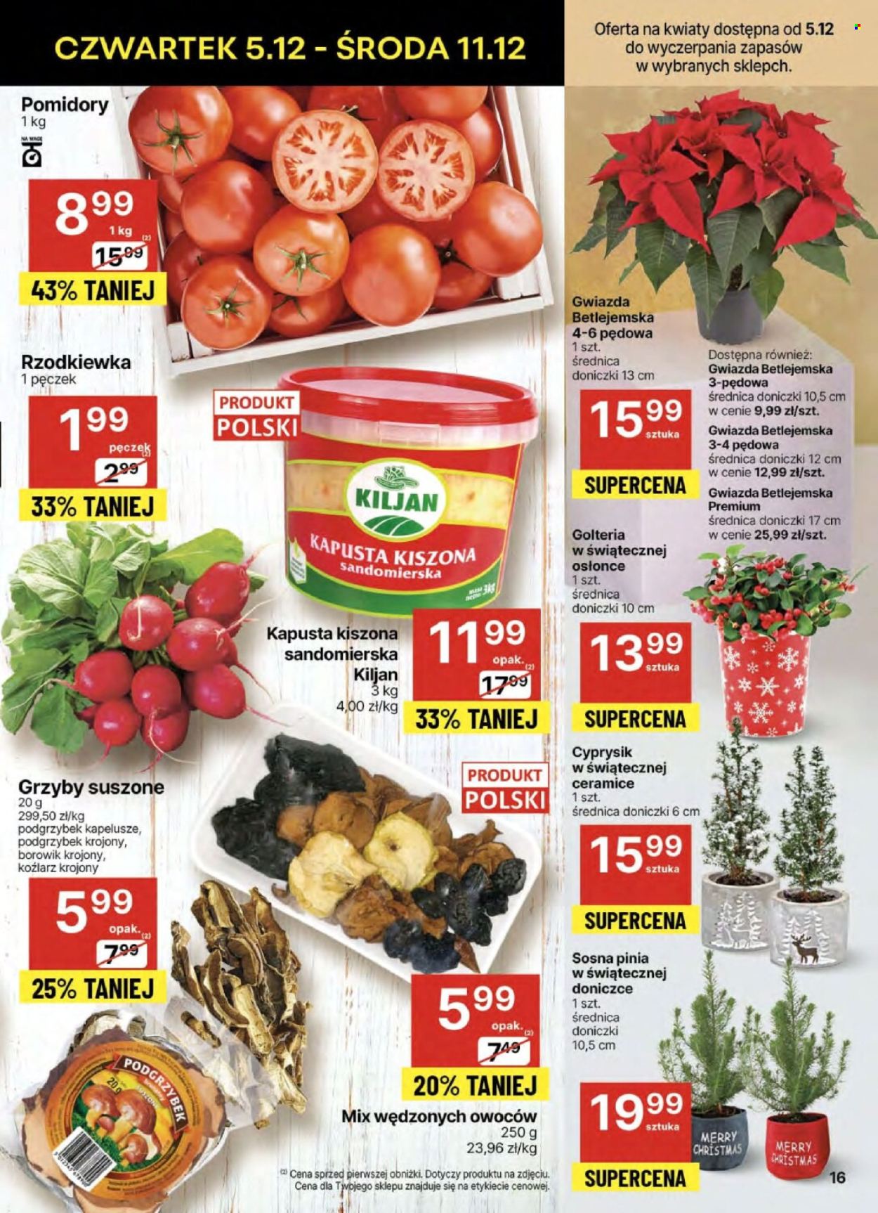 Leták Delikatesy Centrum - 5.12.2024 - 11.12.2024. Strana 16