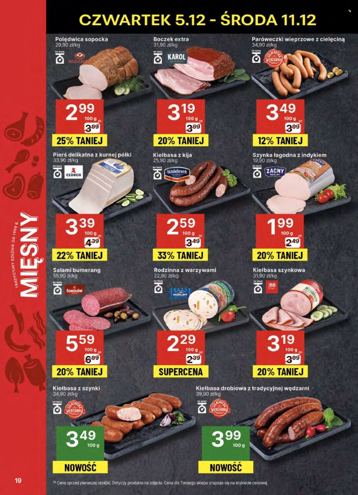 Gazetka Delikatesy Centrum - 5.12.2024 - 11.12.2024. Strona 19