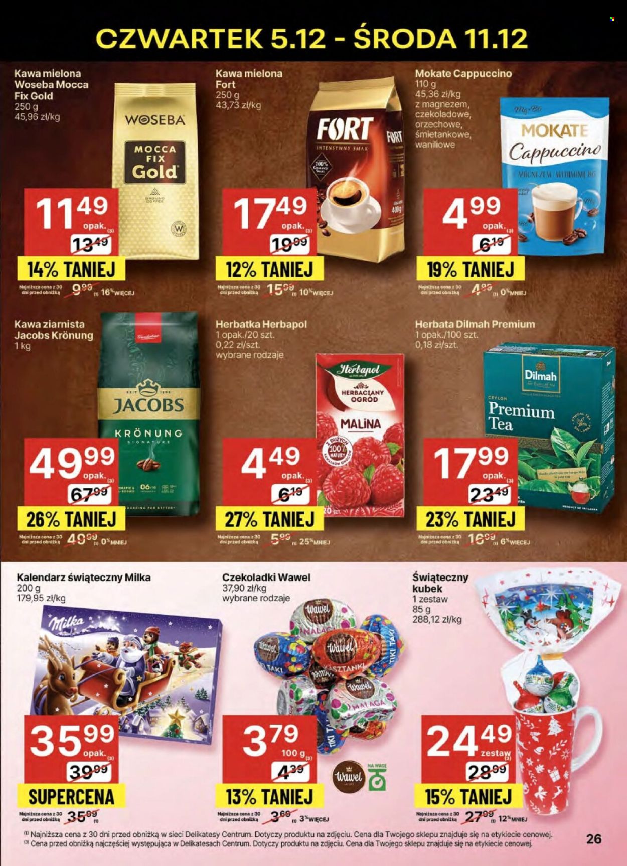 Gazetka Delikatesy Centrum - 5.12.2024 - 11.12.2024. Strona 26