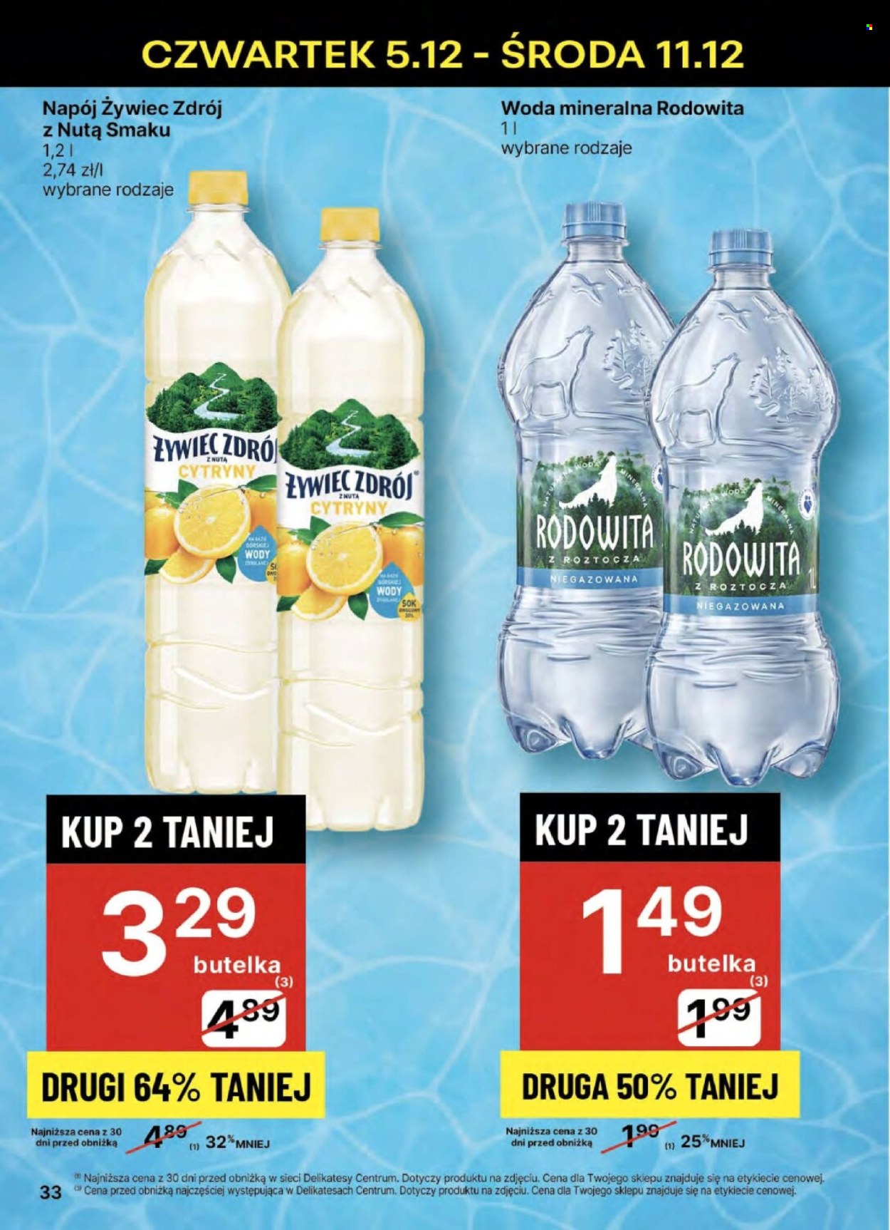 Leták Delikatesy Centrum - 5.12.2024 - 11.12.2024. Strana 33