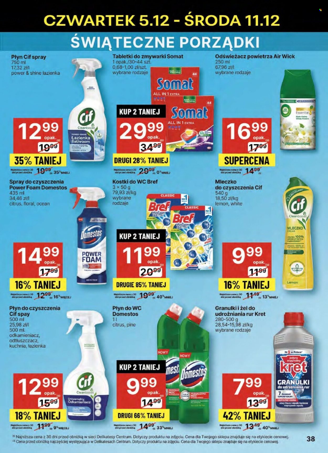 Leták Delikatesy Centrum - 5.12.2024 - 11.12.2024. Strana 38