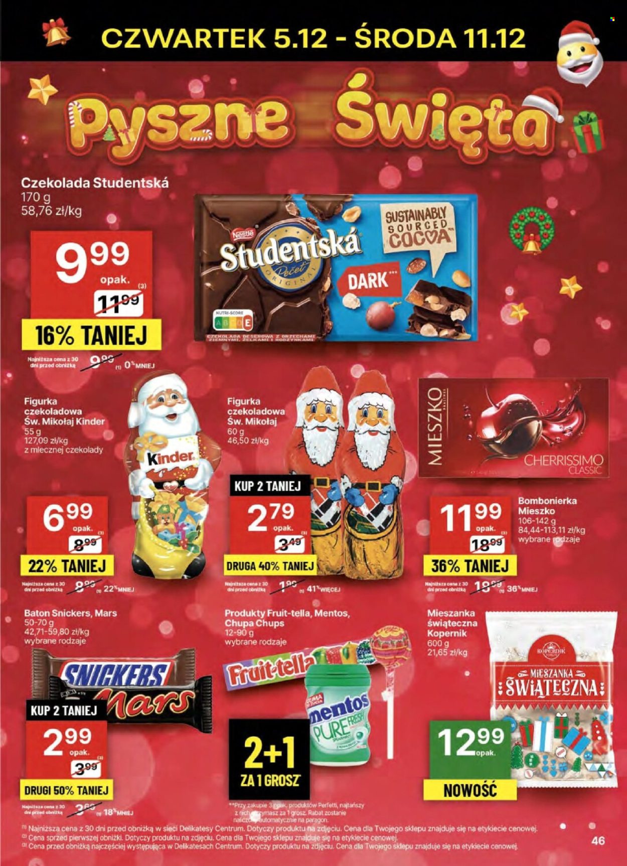 Gazetka Delikatesy Centrum - 5.12.2024 - 11.12.2024. Strona 46