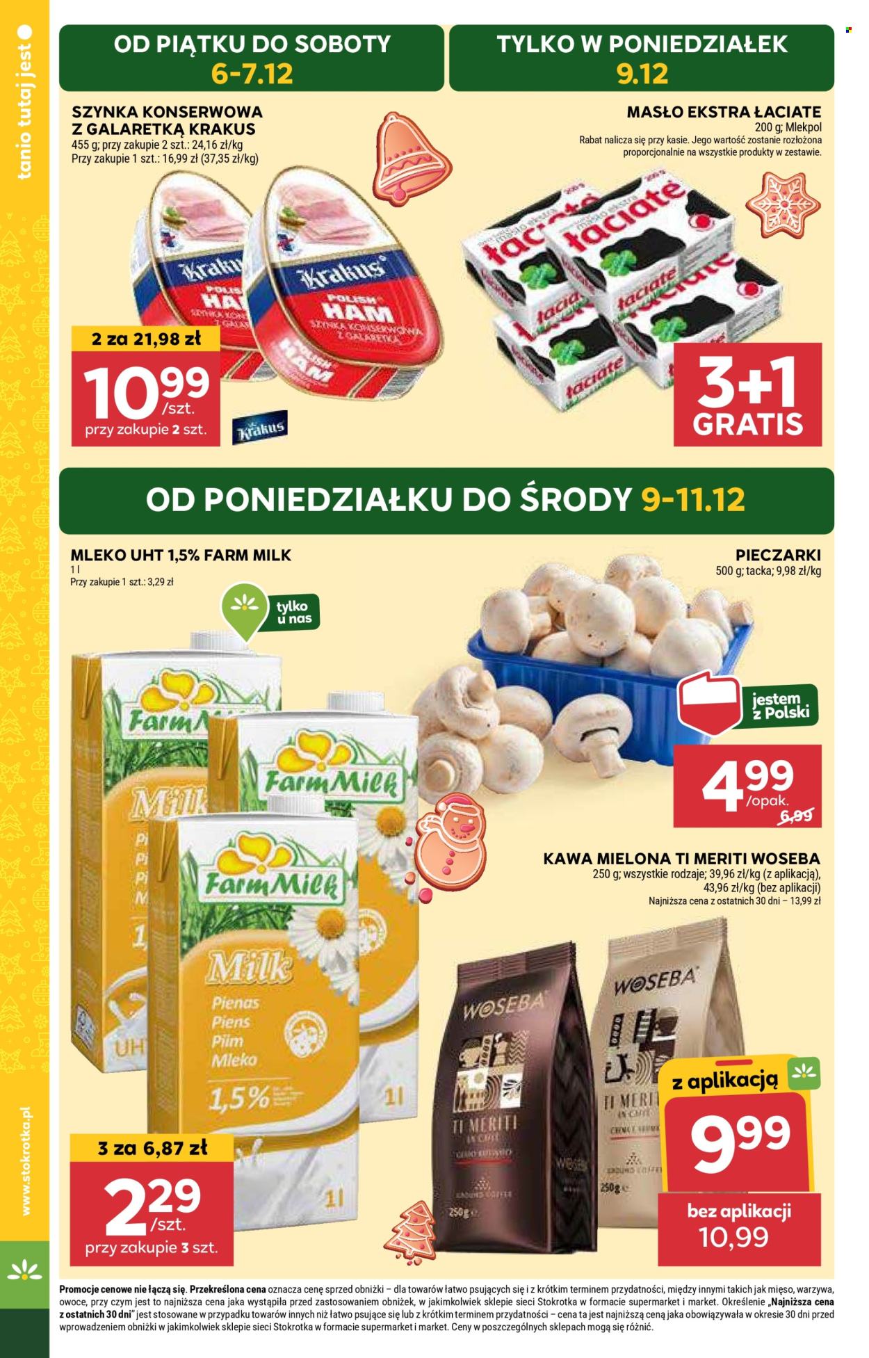 Leták Stokrotka Supermarket - 5.12.2024 - 11.12.2024. Strana 4