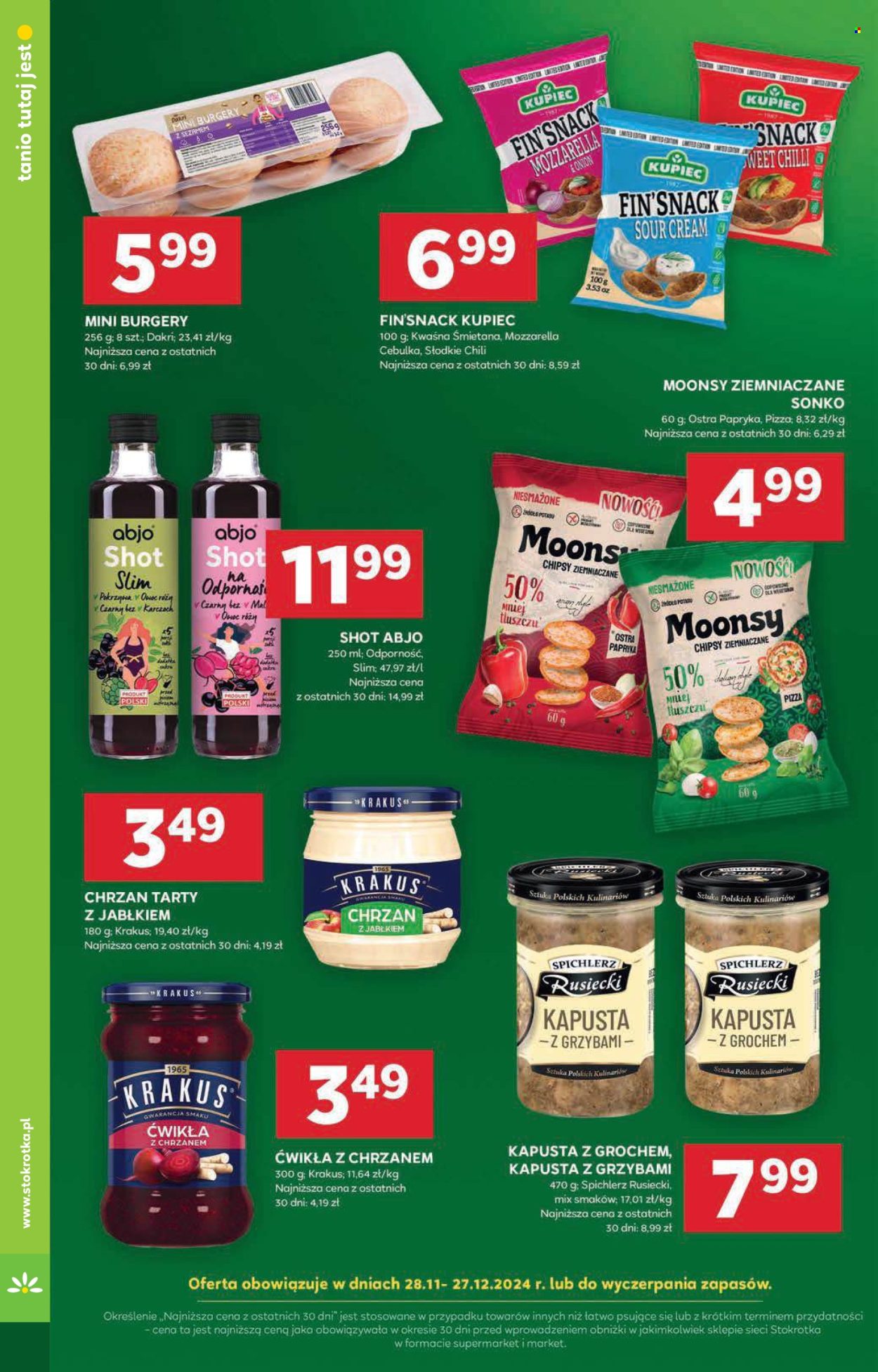 Leták Stokrotka Supermarket - 5.12.2024 - 11.12.2024. Strana 30