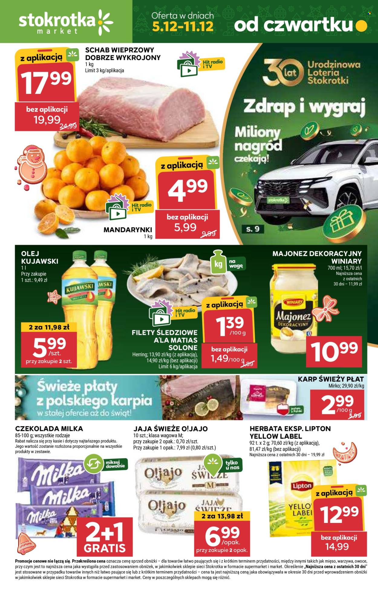 Leták Stokrotka Market - 5.12.2024 - 11.12.2024. Strana 1