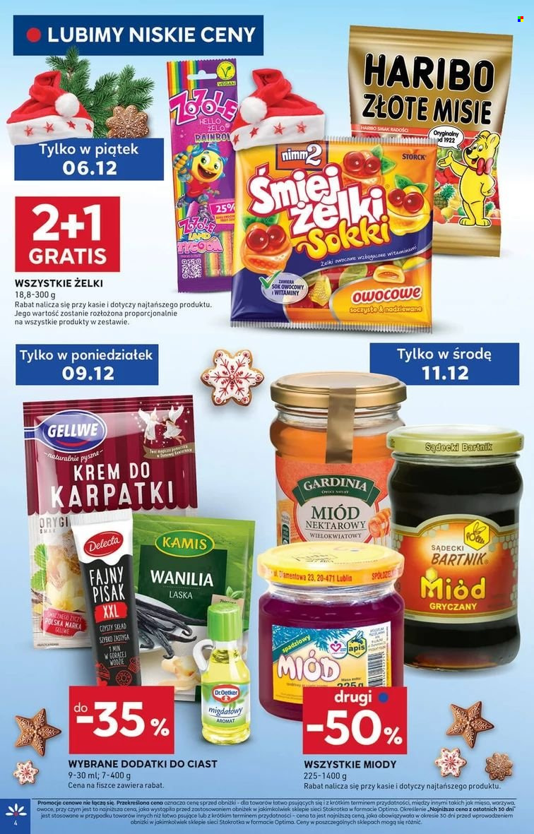 Gazetka Stokrotka Optima - 5.12.2024 - 11.12.2024. Strona 4