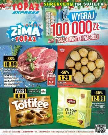 Gazetka Topaz Express - 5.12.2024 - 11.12.2024.