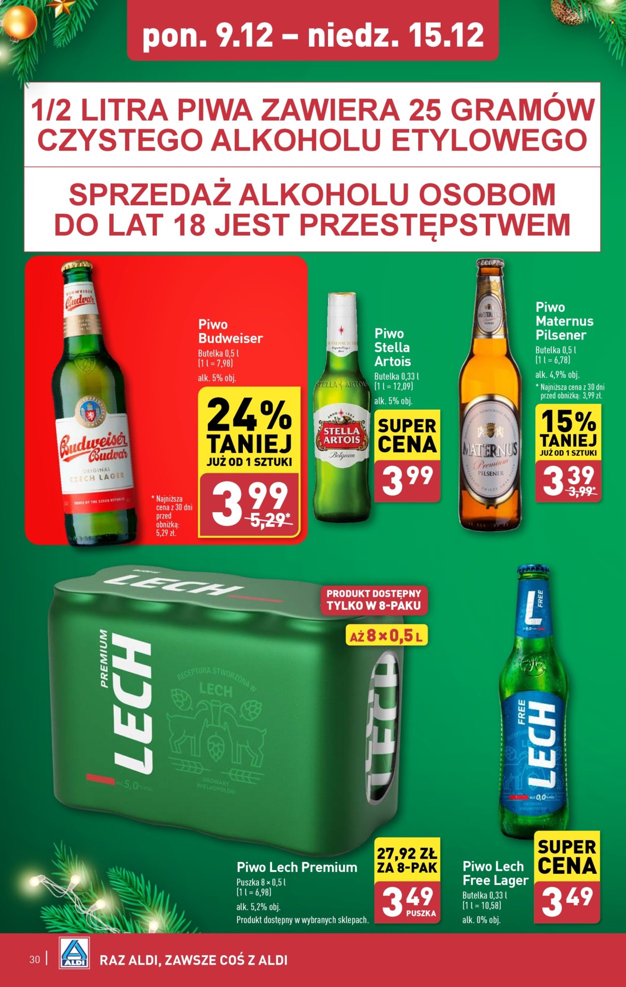 Gazetka ALDI - 9.12.2024 - 15.12.2024. Strona 30