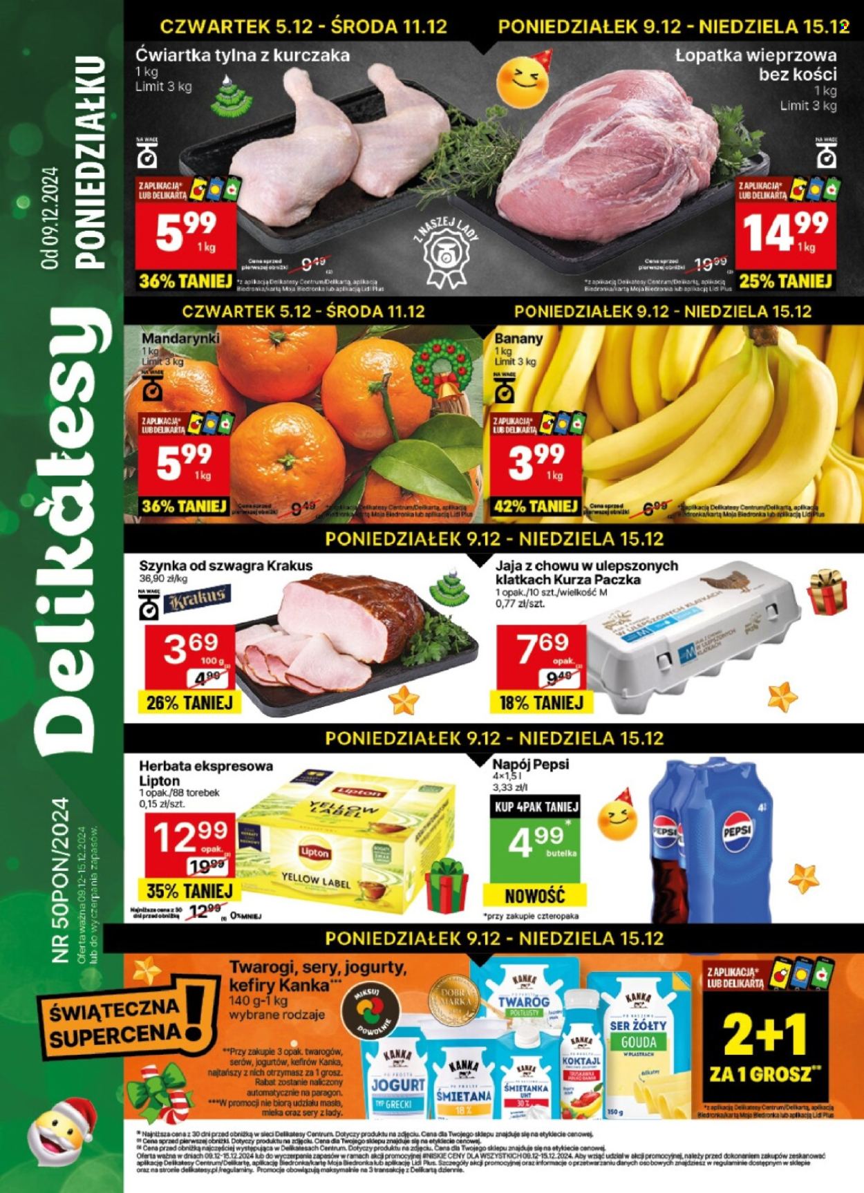 Leták Delikatesy Centrum - 9.12.2024 - 15.12.2024. Strana 1