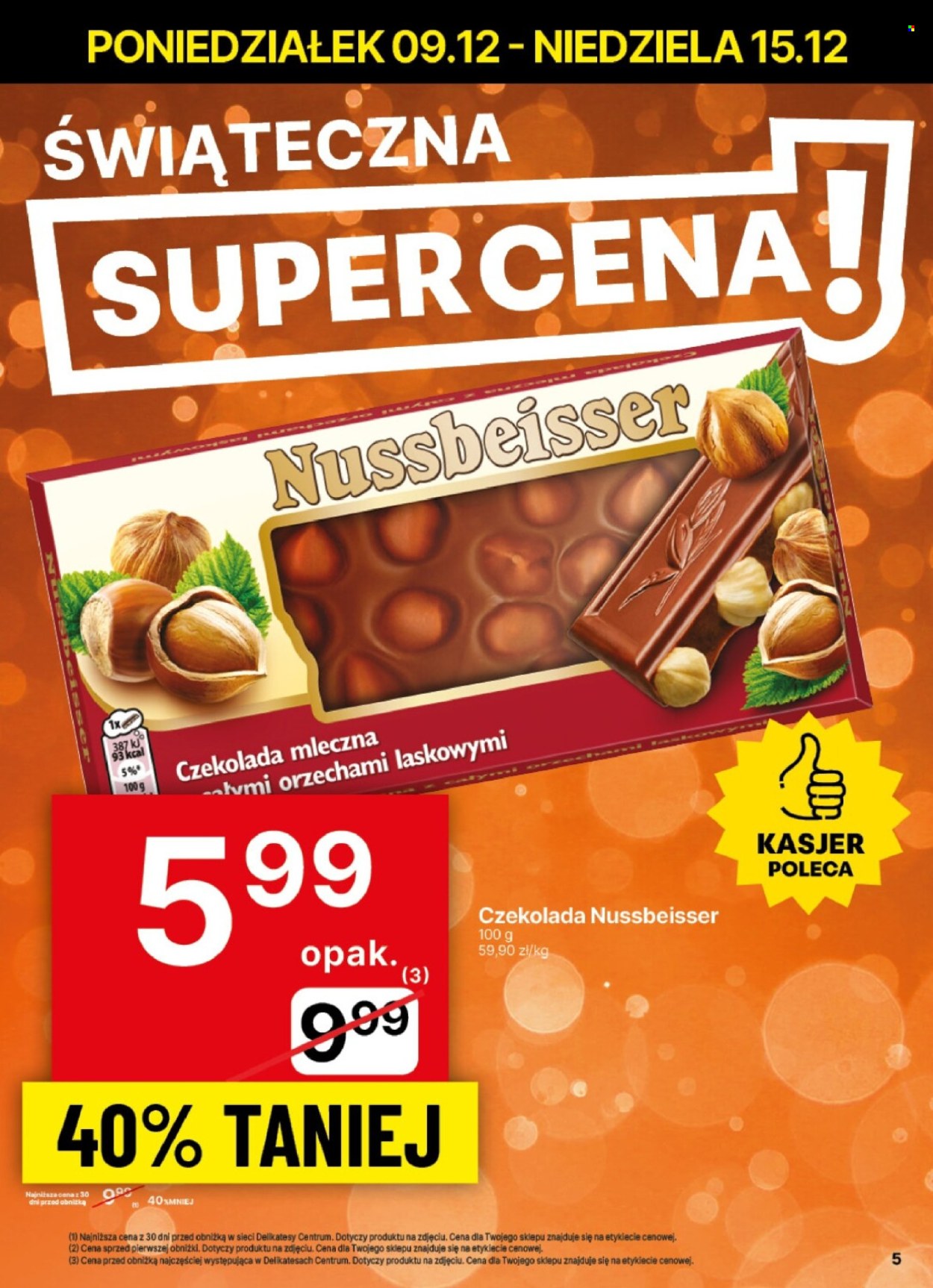 Leták Delikatesy Centrum - 9.12.2024 - 15.12.2024. Strana 5