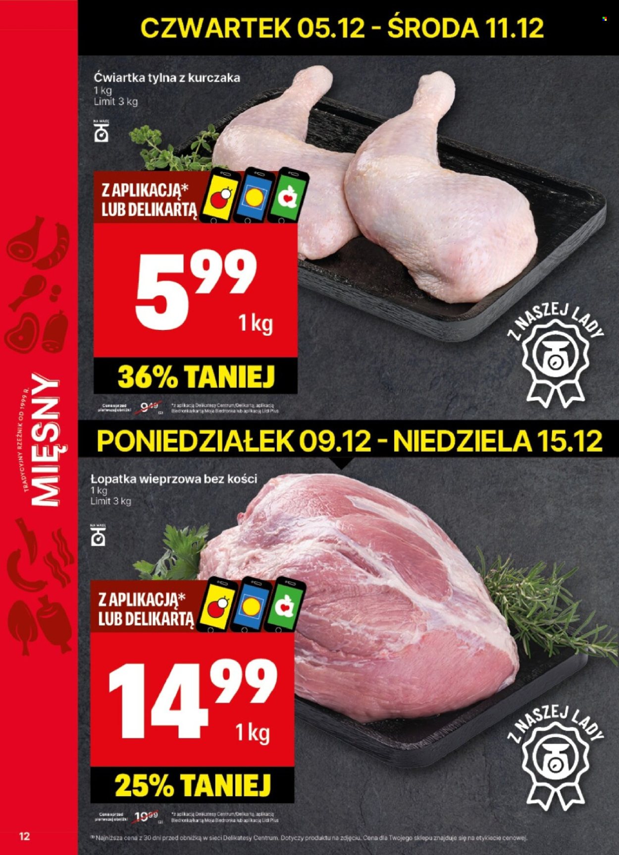 Leták Delikatesy Centrum - 9.12.2024 - 15.12.2024. Strana 12
