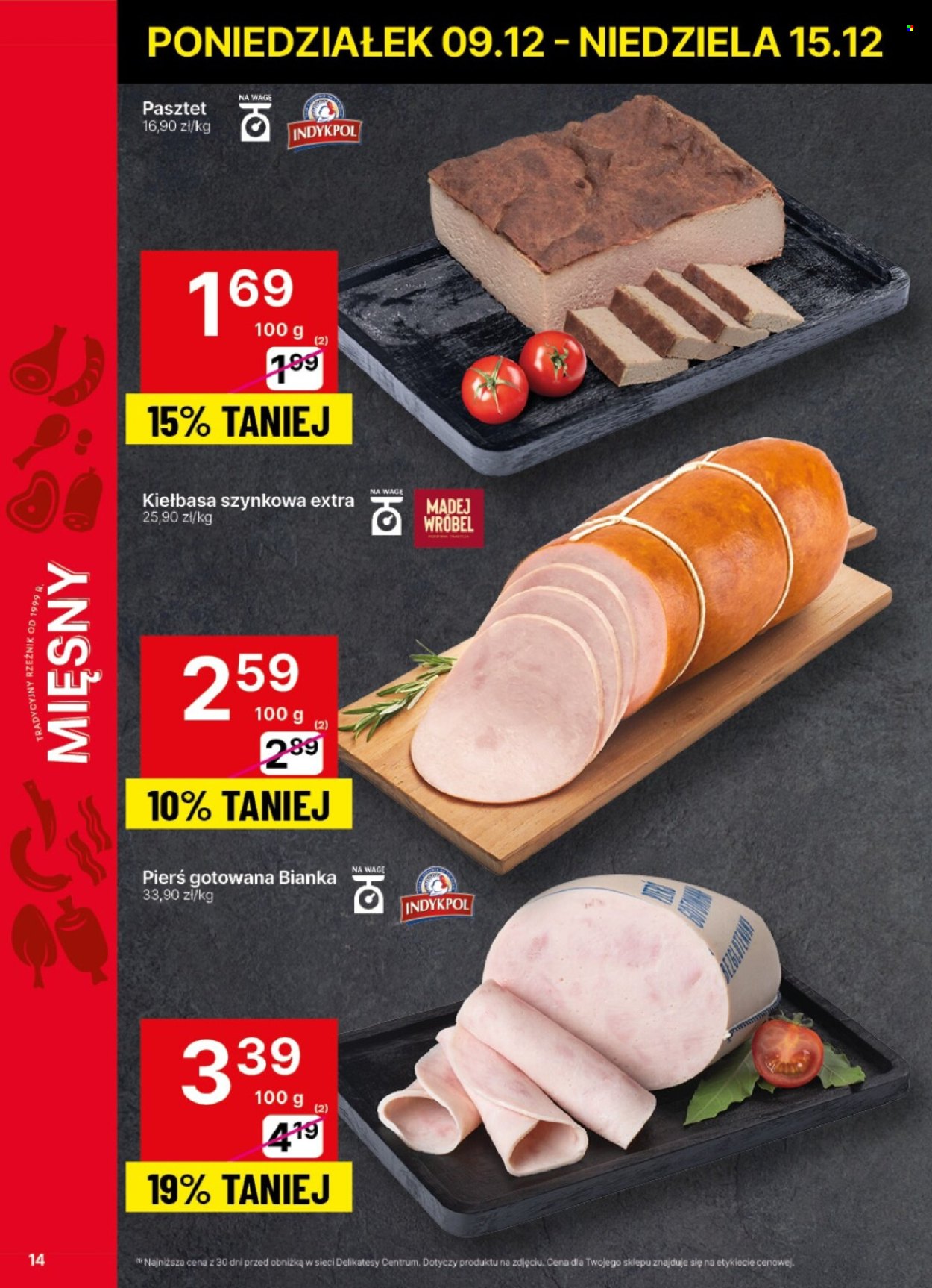 Leták Delikatesy Centrum - 9.12.2024 - 15.12.2024. Strana 14