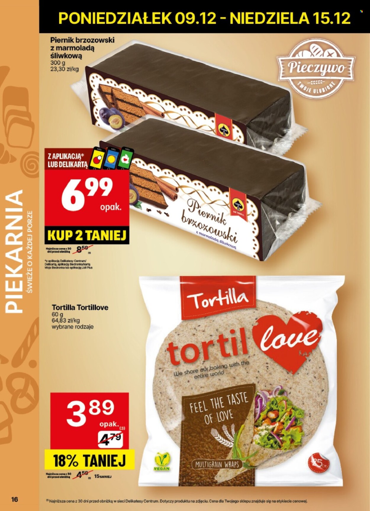 Gazetka Delikatesy Centrum - 9.12.2024 - 15.12.2024. Strona 16
