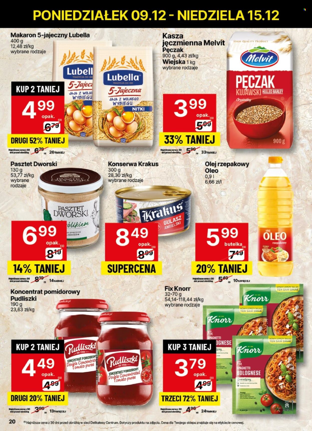 Leták Delikatesy Centrum - 9.12.2024 - 15.12.2024. Strana 20