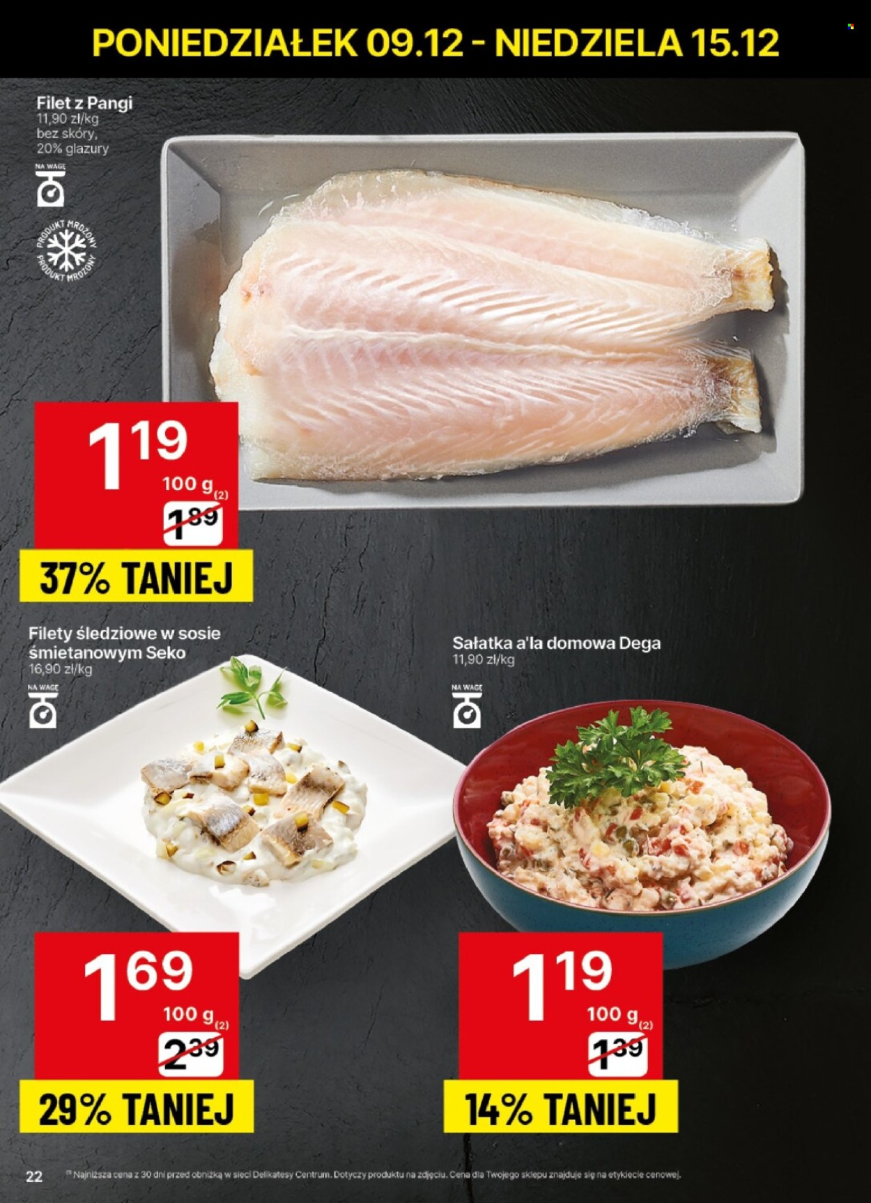 Leták Delikatesy Centrum - 9.12.2024 - 15.12.2024. Strana 22