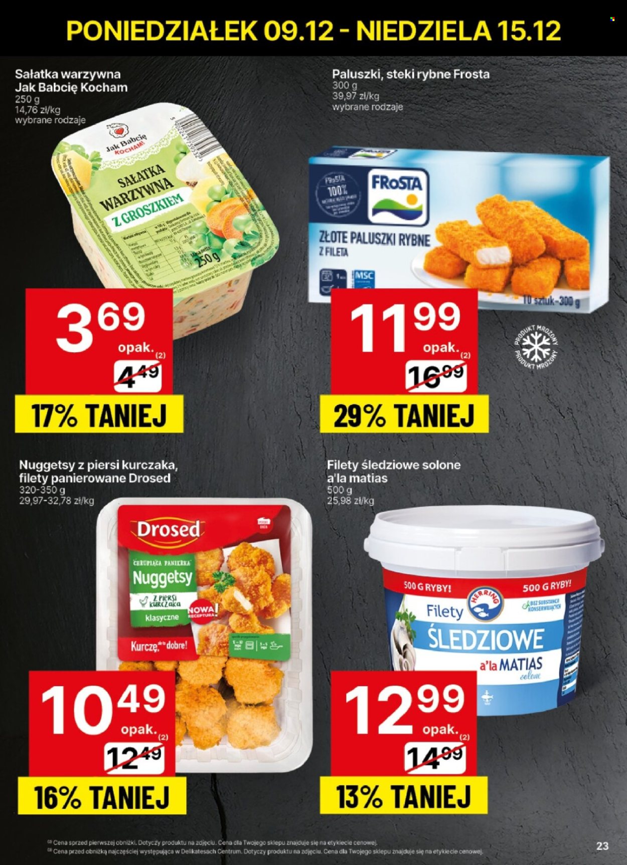 Leták Delikatesy Centrum - 9.12.2024 - 15.12.2024. Strana 23