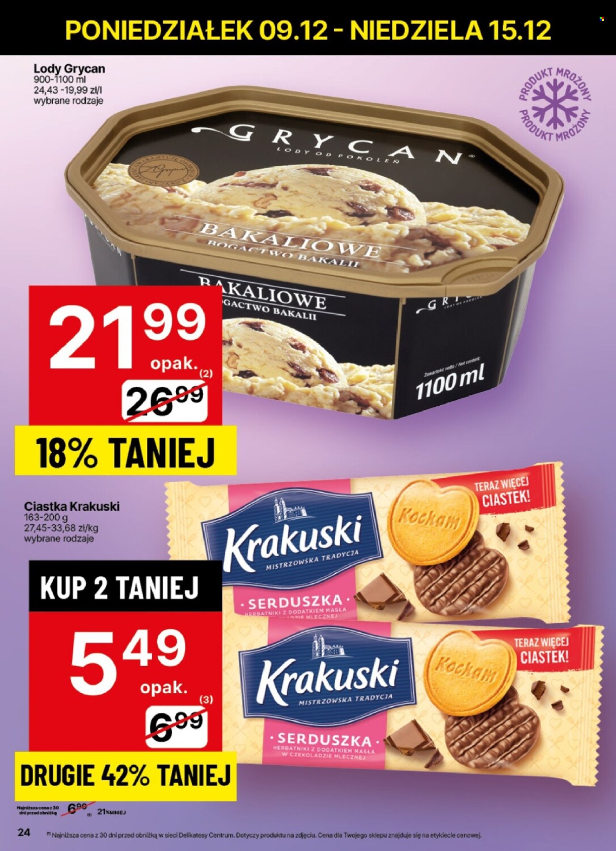 Gazetka Delikatesy Centrum - 9.12.2024 - 15.12.2024. Strona 24