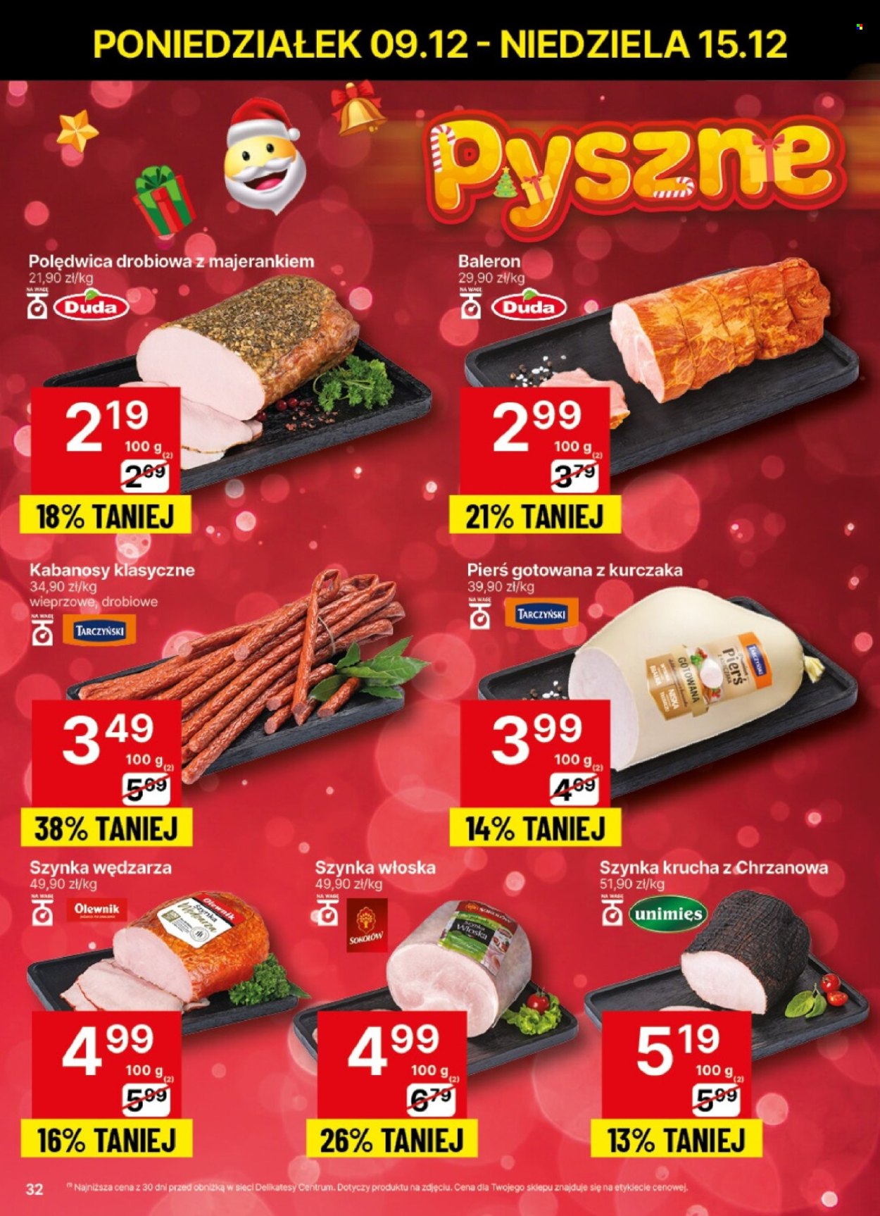 Leták Delikatesy Centrum - 9.12.2024 - 15.12.2024. Strana 32