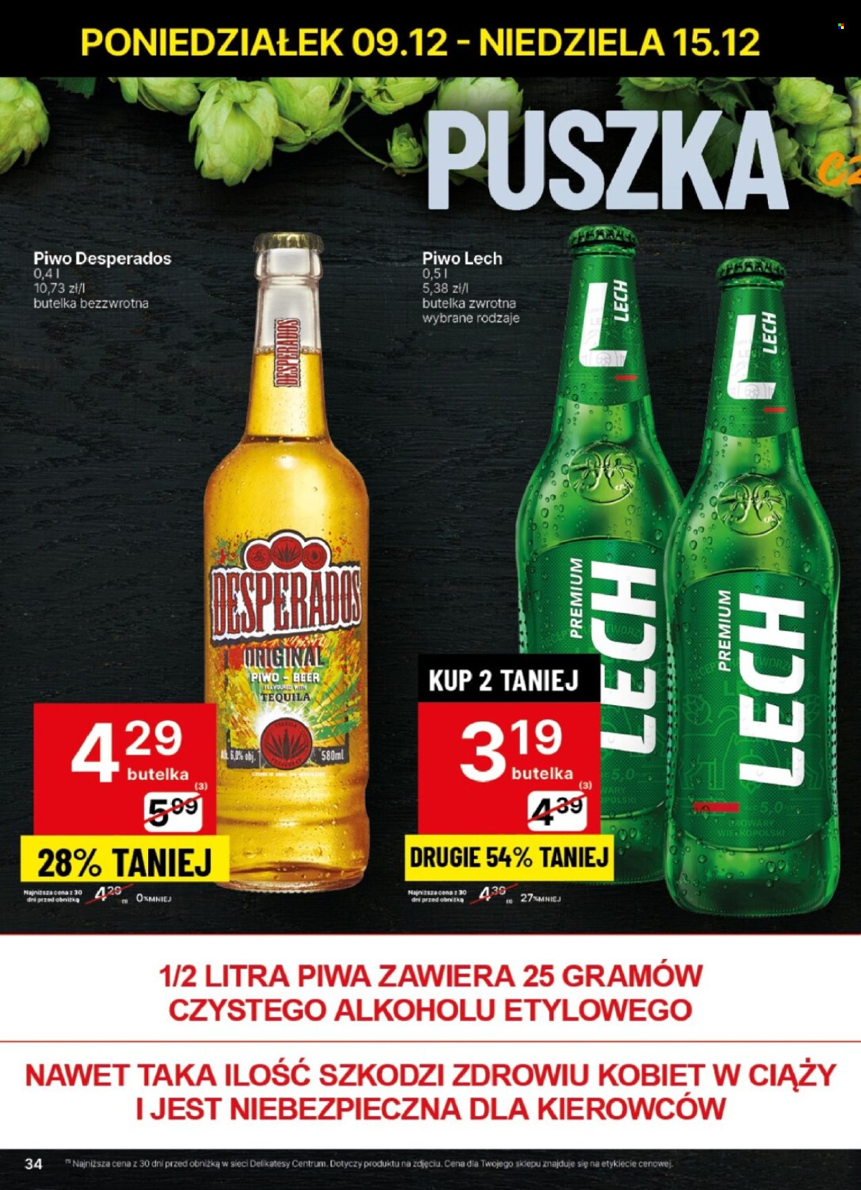 Gazetka Delikatesy Centrum - 9.12.2024 - 15.12.2024. Strona 34