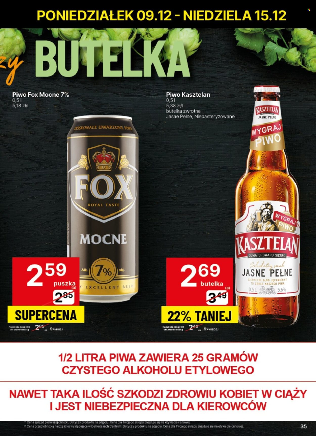 Leták Delikatesy Centrum - 9.12.2024 - 15.12.2024. Strana 35