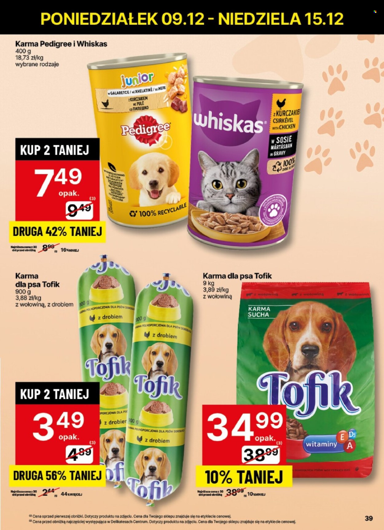 Gazetka Delikatesy Centrum - 9.12.2024 - 15.12.2024. Strona 39