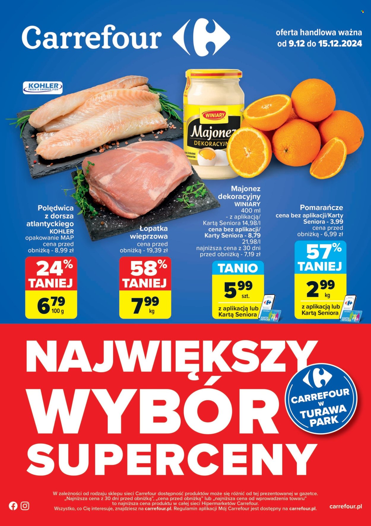 Gazetka Carrefour - 9.12.2024 - 15.12.2024. Strona 1