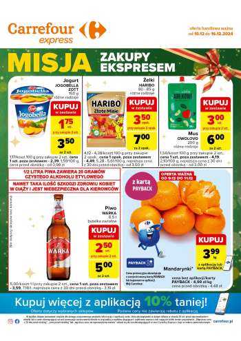 Gazetka Carrefour Express - 10.12.2024 - 16.12.2024.