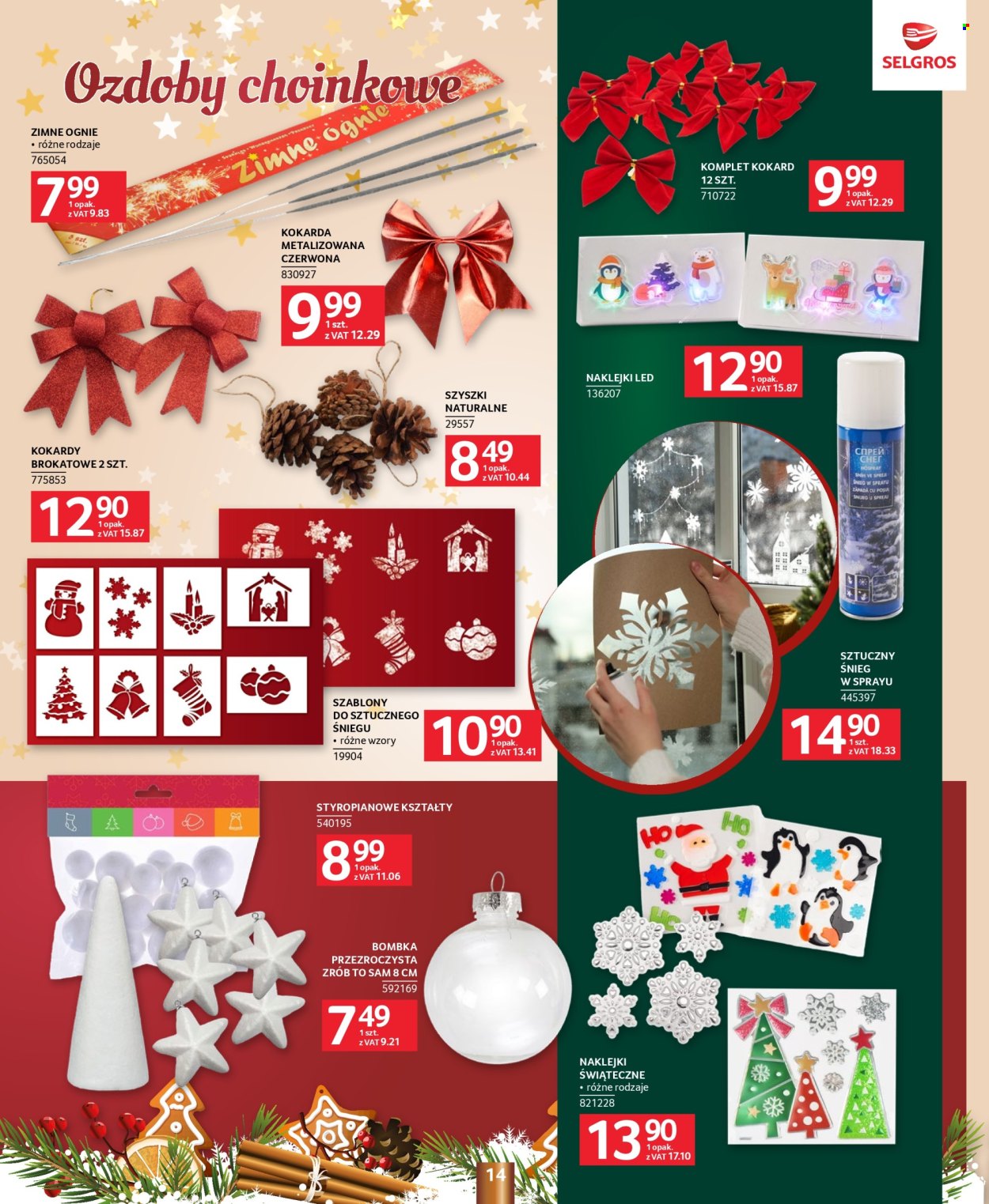 Gazetka Selgros - 7.12.2024 - 24.12.2024. Strona 14