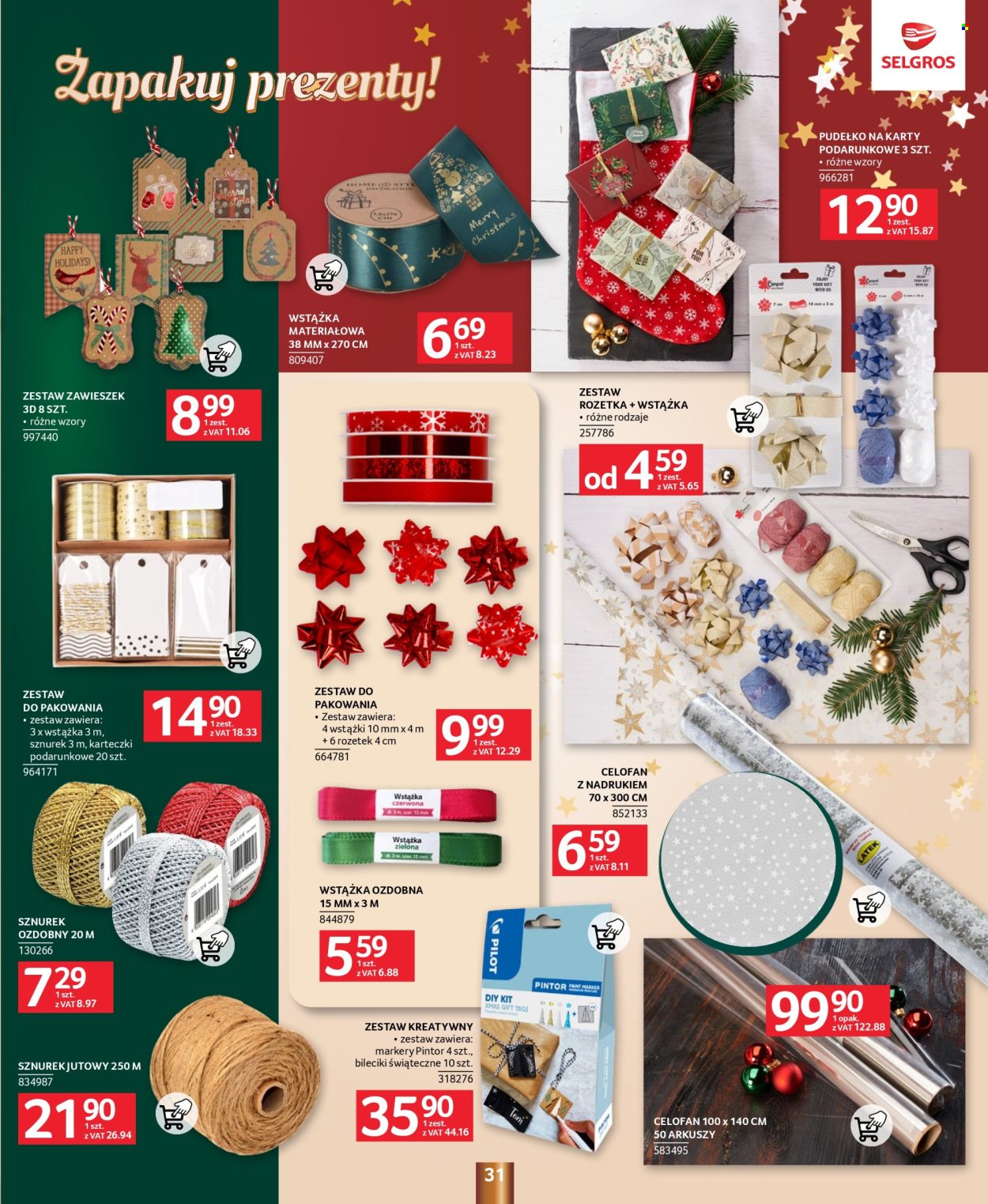 Gazetka Selgros - 7.12.2024 - 24.12.2024. Strona 31