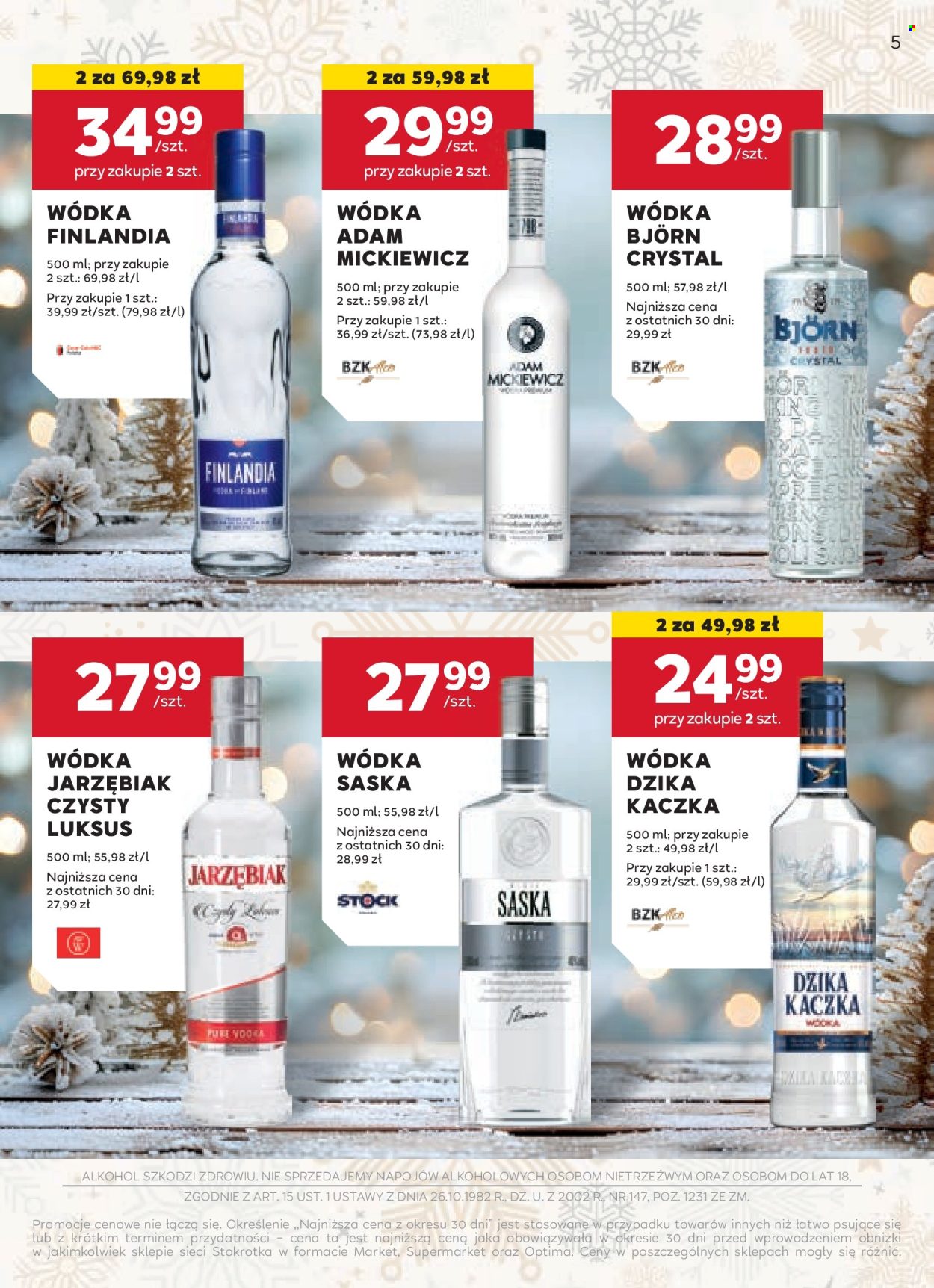 Gazetka Stokrotka Supermarket - 5.12.2024 - 2.01.2025. Strona 5