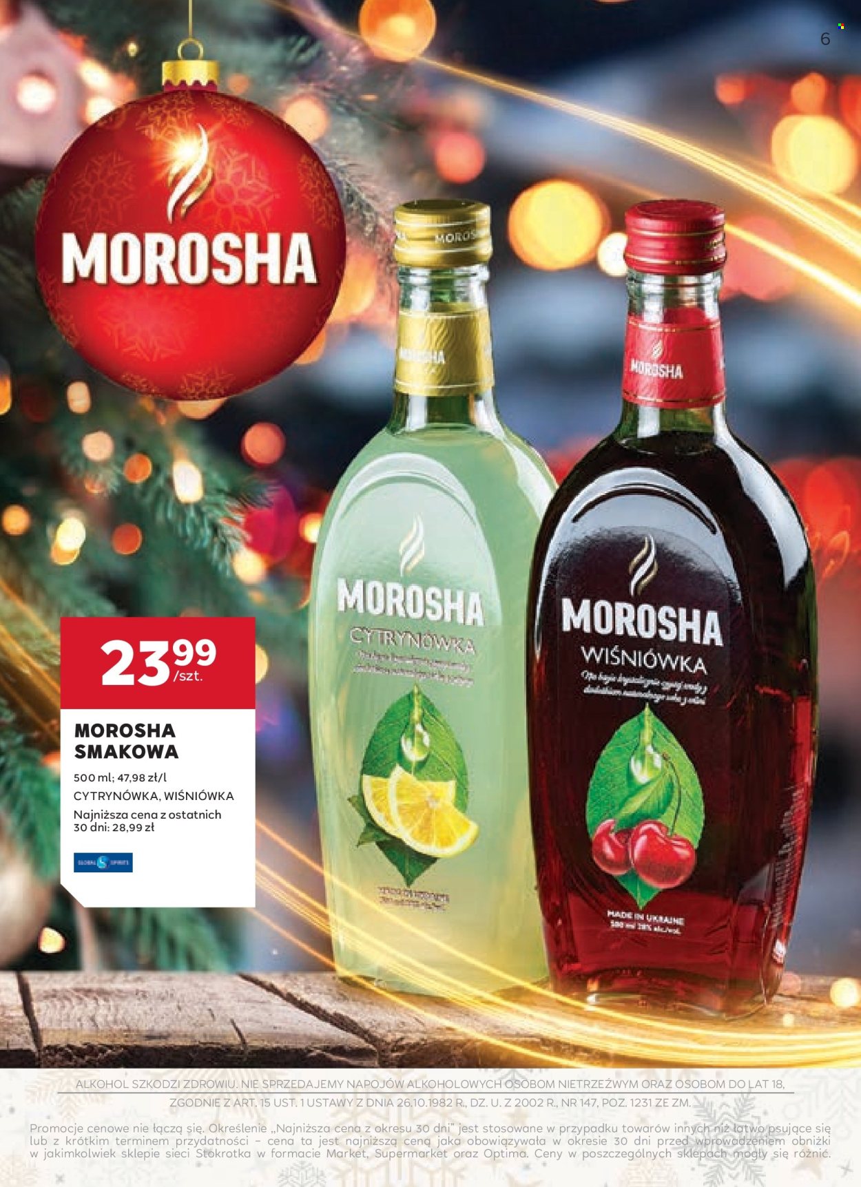 Gazetka Stokrotka Supermarket - 5.12.2024 - 2.01.2025. Strona 6