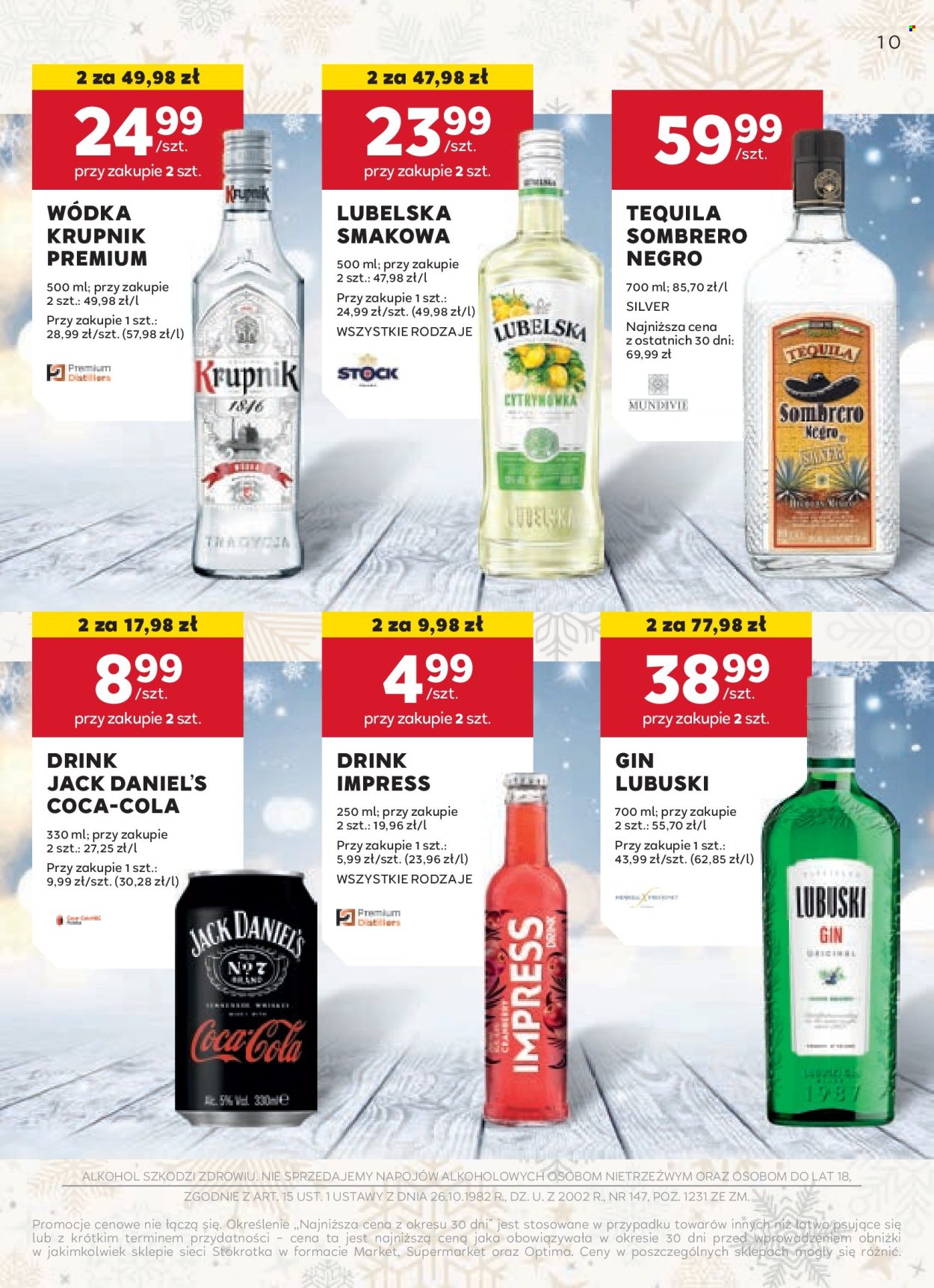 Leták Stokrotka Supermarket - 5.12.2024 - 2.1.2025. Strana 10