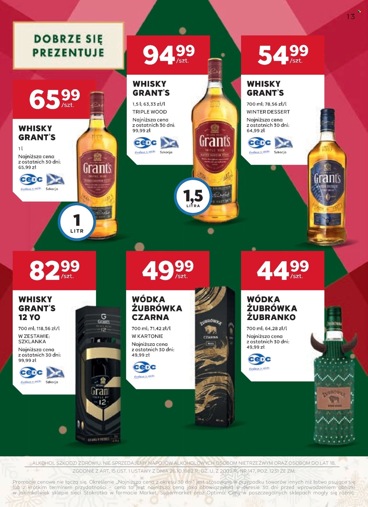 Leták Stokrotka Supermarket - 5.12.2024 - 2.1.2025. Strana 13