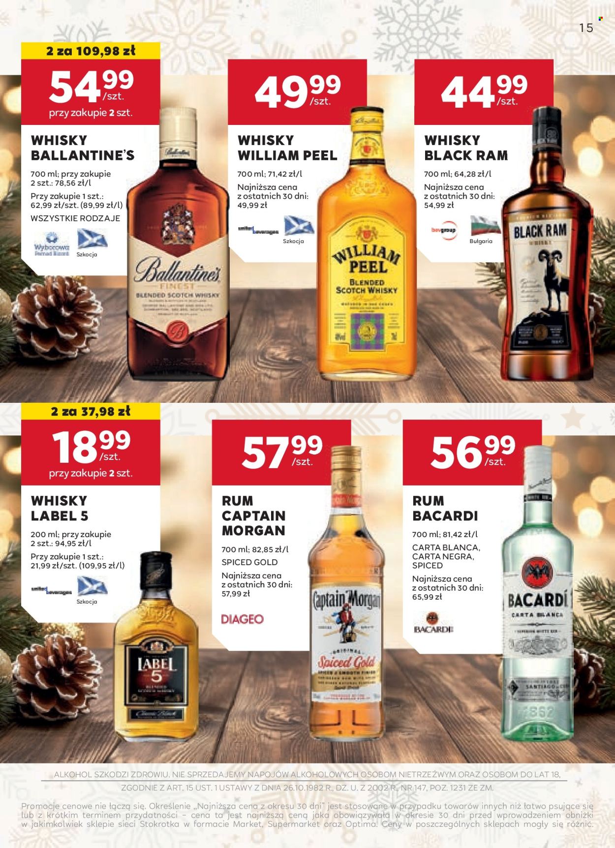Leták Stokrotka Supermarket - 5.12.2024 - 2.1.2025. Strana 15