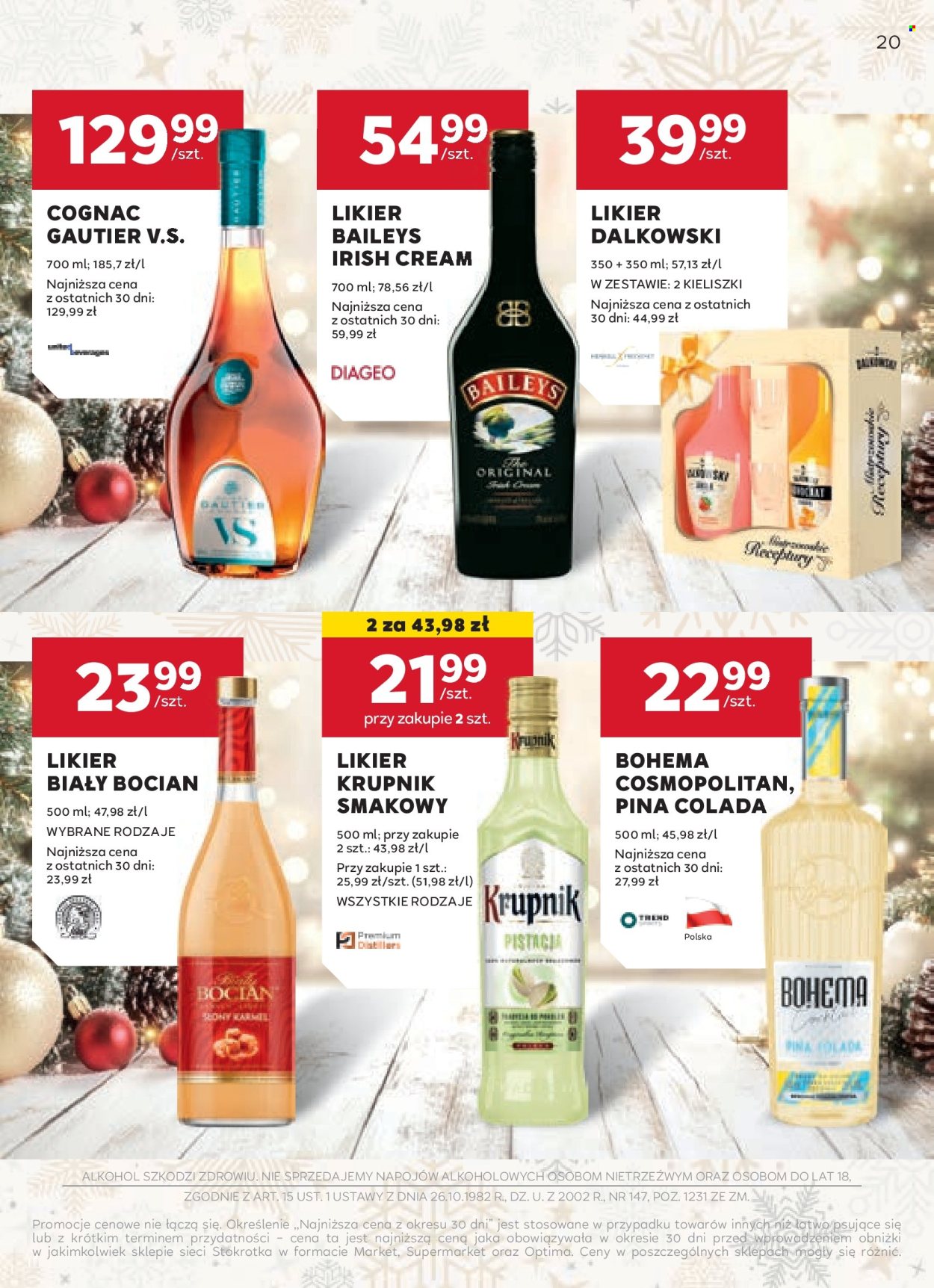 Gazetka Stokrotka Supermarket - 5.12.2024 - 2.01.2025. Strona 20