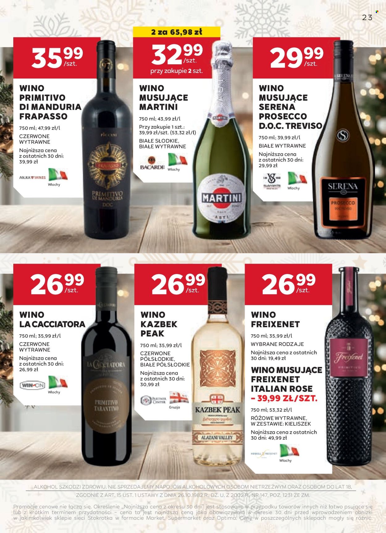 Gazetka Stokrotka Supermarket - 5.12.2024 - 2.01.2025. Strona 23